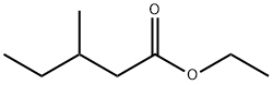 3-甲基戊酸乙酯, 5870-68-8, 结构式