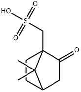 混旋樟脑磺酸 结构式