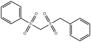 [[(Benzylsulfonyl)methyl]sulfonyl]benzene Structure