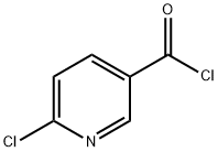 6-氯吡啶-3-羰酰氯 结构式