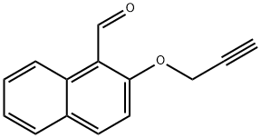 2-(2-丙炔氧基)-1-萘醛, 58758-48-8, 结构式