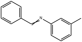 N-benzylidene-m-toluidine  Struktur