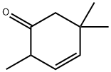 2,5,5-Trimethyl-3-cyclohexen-1-one Structure