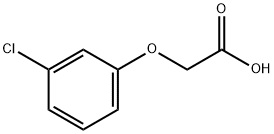 3-Chlorophenoxyacetic acid Struktur