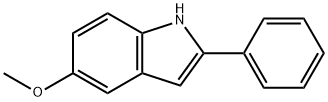 1H-INDOLE, 5-METHOXY-2-PHENYL- Struktur