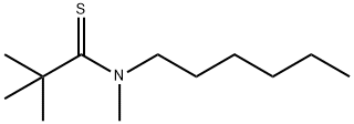 Propanethioamide,  N-hexyl-N,2,2-trimethyl-|