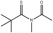 Acetamide,  N-(2,2-dimethyl-1-thioxopropyl)-N-methyl- 结构式