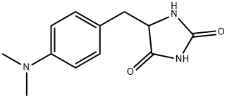 5-(4-dimethylaminobenzyl)imidazolidine-2,4-dione Structure