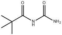 N-(aminocarbonyl)-2,2-dimethylpropionamide Structure