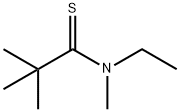 Propanethioamide,  N-ethyl-N,2,2-trimethyl- Structure
