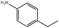 4-エチルアニリン 化学構造式