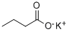 potassium butyrate Structure