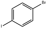 1-ブロモ-4-ヨードベンゼン 化学構造式