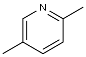 2,5-Dimethylpyridine Struktur