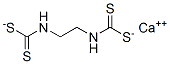N,N'-エチレンビス(ジチオカルバミド酸)カルシウム 化学構造式