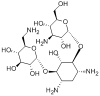 单硫酸卡那霉素 结构式