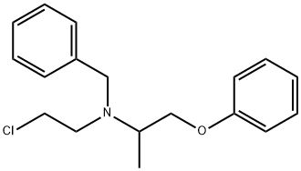 フェノキシベンザミン 化学構造式