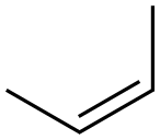 顺-2-丁烯, 590-18-1, 结构式