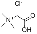 Betaine hydrochloride Struktur