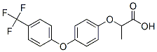 2-[4-[4-(trifluoromethyl)phenoxy]phenoxy]propanoic acid|