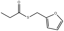 チオプロピオン酸S-フルフリル 化学構造式