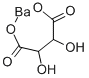 (2R,3R)-2,3-ジヒドロキシブタン二酸バリウム 化学構造式