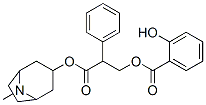atropine salicylate  Struktur