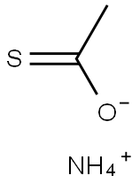 ammonium thioacetate Structure