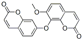 7-Methoxy-8-[(2-oxo-2H-1-benzopyran-7-yl)oxy]-2H-1-benzopyran-2-one Structure