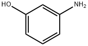 3-氨基苯酚 结构式
