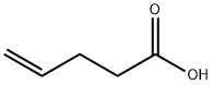 4-ペンテン酸 化学構造式