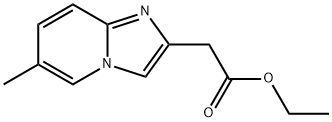 IMidazo[1,2-a]pyridine-2-acetic acid, 6-Methyl-, ethyl ester Structure