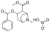 コカイン·硝酸塩 化学構造式