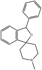 1'-Methyl-3-phenylspiro[isobenzofuran-1(3H),4'-piperidine] Structure