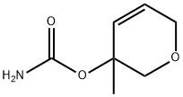 2H-Pyran-3-ol,3,6-dihydro-3-methyl-,carbamate(9CI) Structure