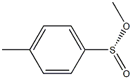 4-甲基苯亚磺酸甲酯 结构式