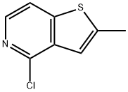 4-CHLORO-2-METHYLTHIENO[3,2-C]PYRIDINE Structure