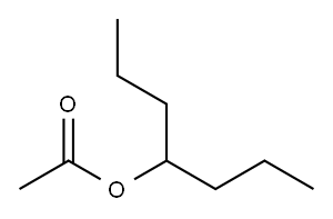乙酸庚酯, 5921-84-6, 结构式