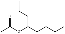 4-アセチルオキシオクタン 化学構造式