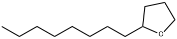 テトラヒドロ-2-オクチルフラン 化学構造式