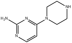 2-Pyrimidinamine,4-(1-piperazinyl)-(9CI) Structure