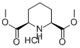 CIS-PIPERIDINE-2,6-DICARBOXYLIC ACID DIMETHYL ESTER HCL Structure