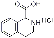 1,2,3,4-Tetrahydroisoquinoline-1-carboxylic acid hydrochloride Structure