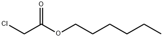 Chloroacetic acid, hexyl ester Structure