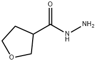 四氢-3-呋喃甲酰肼, 59293-32-2, 结构式