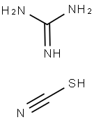 Guanidine thiocyanate Struktur