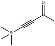 4-三甲基硅基-3-丁炔-2-酮 结构式