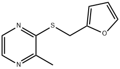 2-FURFURYLTHIO-3-METHYLPYRAZINE Structure