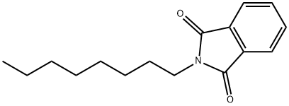 2-オクチル-2H-イソインドール-1,3-ジオン 化学構造式