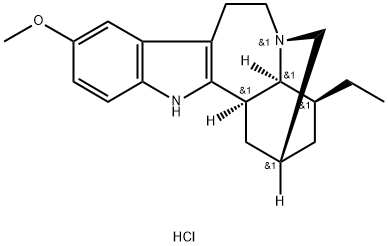 イボガイン·塩酸塩 化学構造式